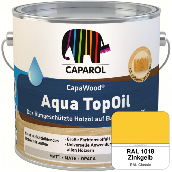 CapaWood® AquaTopOil (RAL 1018 Zinkgelb)