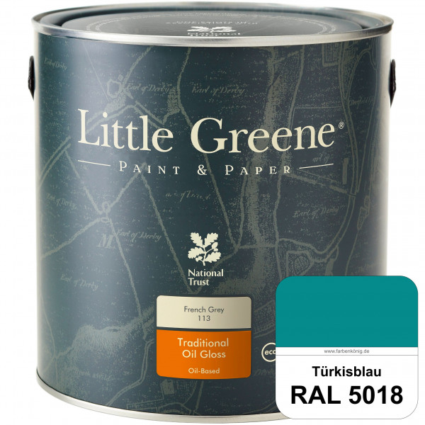Traditional Oil Gloss (RAL 5018 Türkisblau)