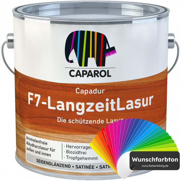 Capadur F7-LangzeitLasur (Wunschfarbton)