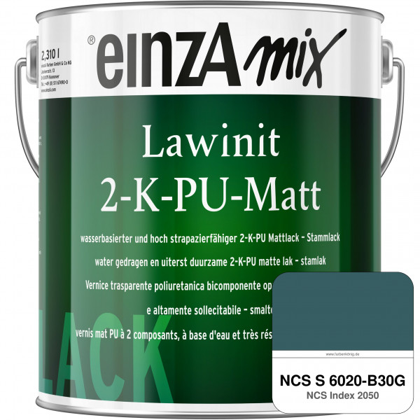 einzA Lawinit 2-K-PU Matt Stammlack (NCS S 6020-B30G)