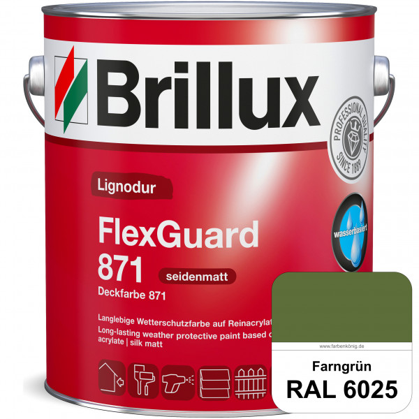 Lignodur FlexGuard 871 (Deckfarbe 871) RAL 6025 Farngrün