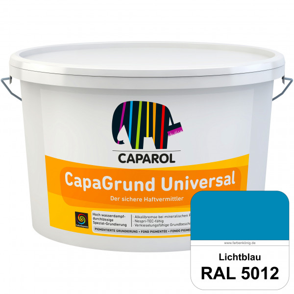 CapaGrund Universal (RAL 5012 Lichtblau) hoch wasserdampfdurchlässige deckender Grundanstrich