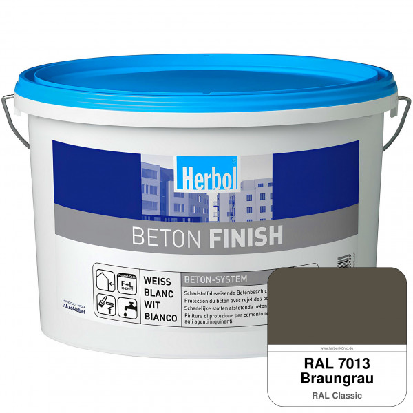 Beton Finish (RAL 7013 Braungrau)