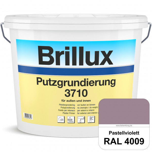 Putzgrundierung 3710 (RAL 4009 Pastellviolett) Wetterbeständige & quarzhaltige Grundierfarbe auf Dis
