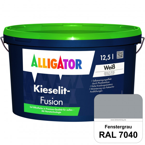 Kieselit Fusion (RAL 7040 Fenstergrau)