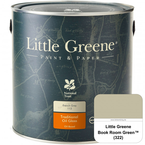 Traditional Oil Gloss (322 Book Room Green)