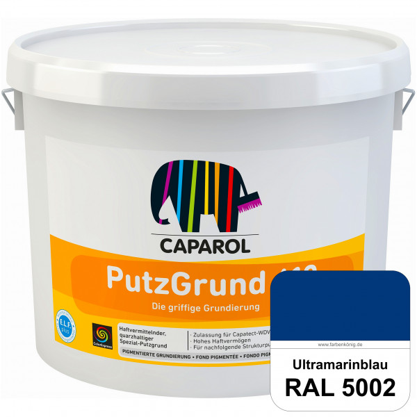 Putzgrund 610 (RAL 5002 Ultramarinblau) Wasserverdünnbare & haftvermittelnde gefüllte SpezialGrundie