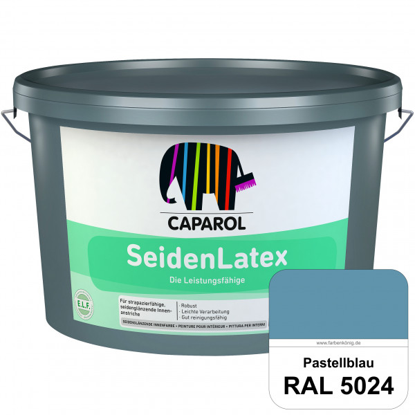 SeidenLatex ELF (RAL 5024 Pastellblau) strapazierfähige, scheuerbeständige und seidenmatte Latexfarb