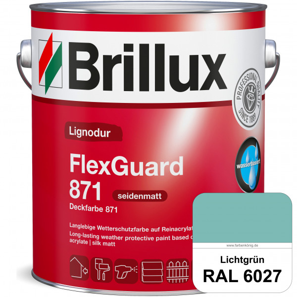 Lignodur FlexGuard 871 (Deckfarbe 871) RAL 6027 Lichtgrün
