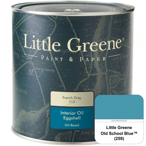 Interior Oil Eggshell (259 Old School Blue)