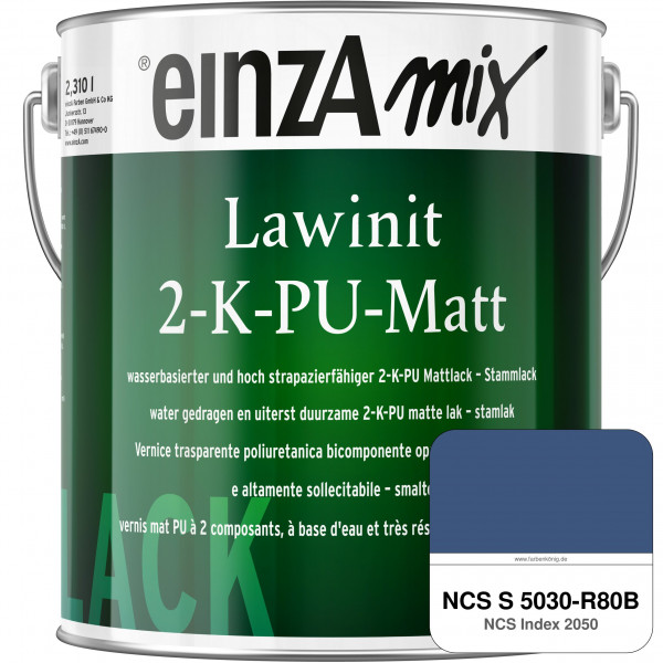 einzA Lawinit 2-K-PU Matt Stammlack (NCS S 5030-R80B)