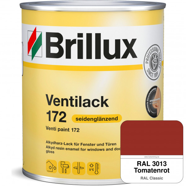 Ventilack Seidenglanz 172 (RAL 3013 Tomatenrot)