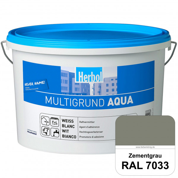 Multigrund Aqua (RAL 7033 Zementgrau) Haftvermittler für außen & innen