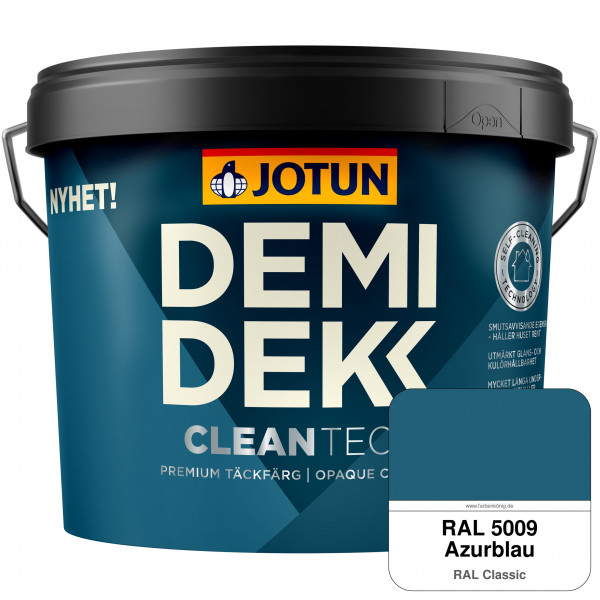 DEMIDEKK Cleantech (ehemals Demidekk Optimal, Demidekk Ultimate Täckfärg) - Deckende Holzfarbe für A