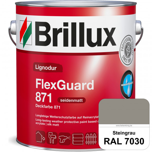 Lignodur FlexGuard 871 (Deckfarbe 871) RAL 7030 Steingrau