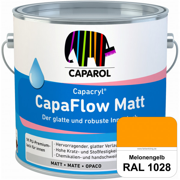 Caparol Capacryl CapaFlow Matt (RAL 1028 Melonengelb)