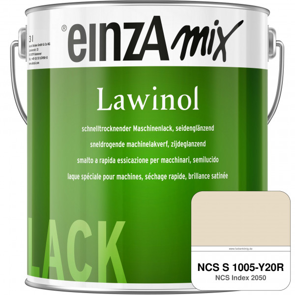 einzA Lawinol seidenglänzend (NCS S 1005-Y20R)