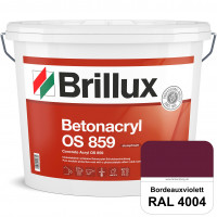 Betonacryl OS 859 (RAL 4004 Bordeauxviolett) Wetterbeständige Schutzbeschichtung für Betonflächen (A