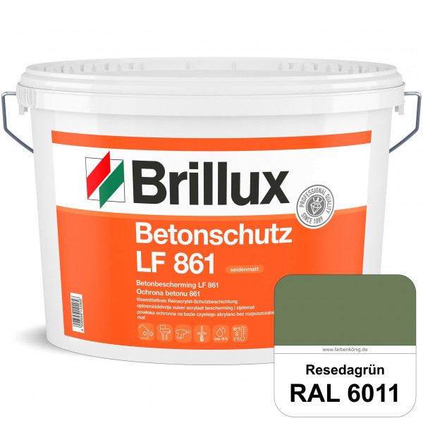 Betonschutz LF 861 (RAL 6011 Resedagrün) Wetterbeständige Lasur für mineralischen Untergründen z. B.