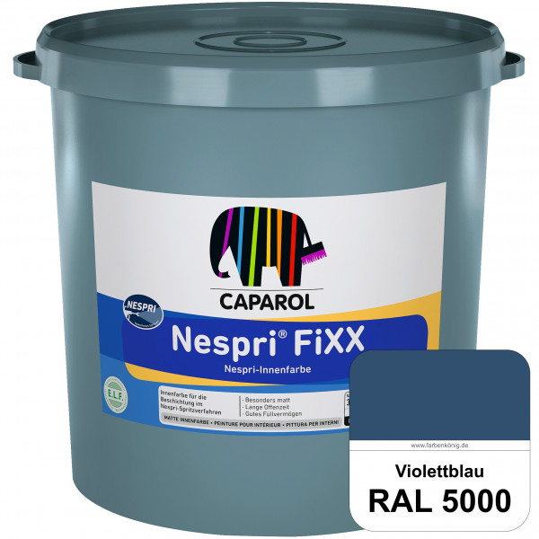 Nespri® FiXX (RAL 5000 Violettblau) Spezielle Innenfarbe für die rationelle Beschichtung im Nespri-S