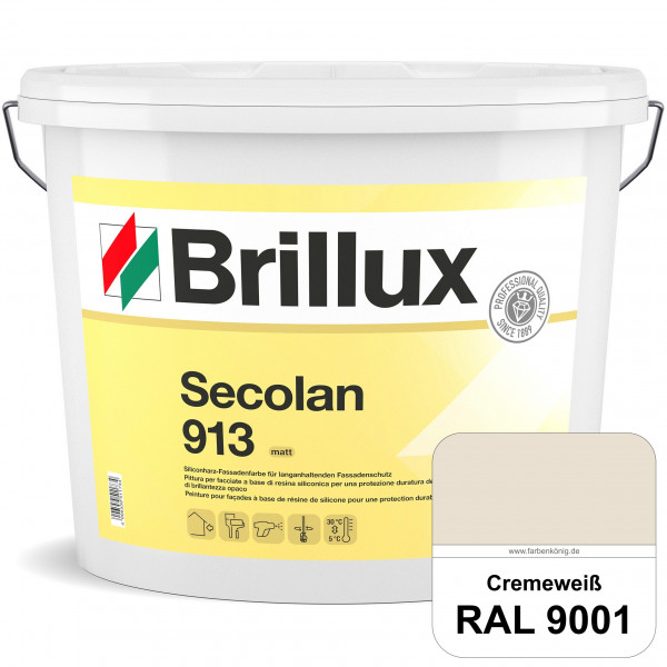 Secolan 913 (RAL 9001 Cremeweiß)