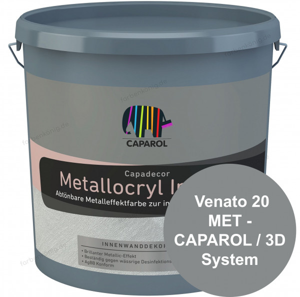 Capadecor Metallocryl Interior (B-Ware) - 2,5 Liter (Wunschfarbton)