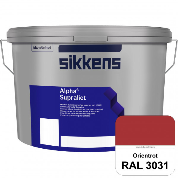 Alpha Supraliet (RAL 3031 Orientrot)