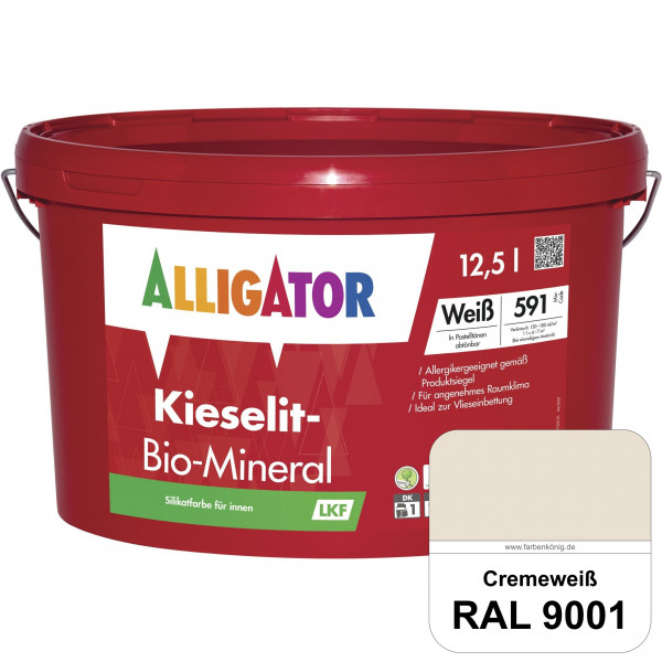 Kieselit-Bio-Mineral LKF (RAL 9001 Cremeweiß)