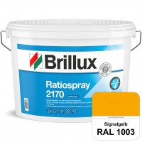 Ratiospray 2170 (RAL 1003 Signalgelb) wasserbasierter, seidenmatter & farbtonbeständiger Allround-Sp