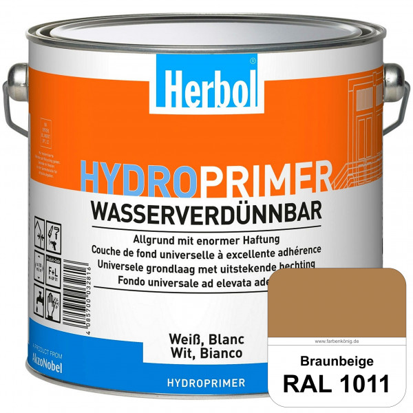 Hydroprimer (RAL 1011 Braunbeige) wasserverdünnbare Allgrund (Innen&Außen)