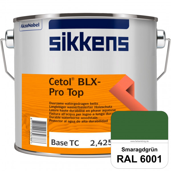 Cetol BLX-Pro Top (RAL 6001 Smaragdgrün) Seidenglänzende & wasserdampfdurchlässige Dickschichtlasur
