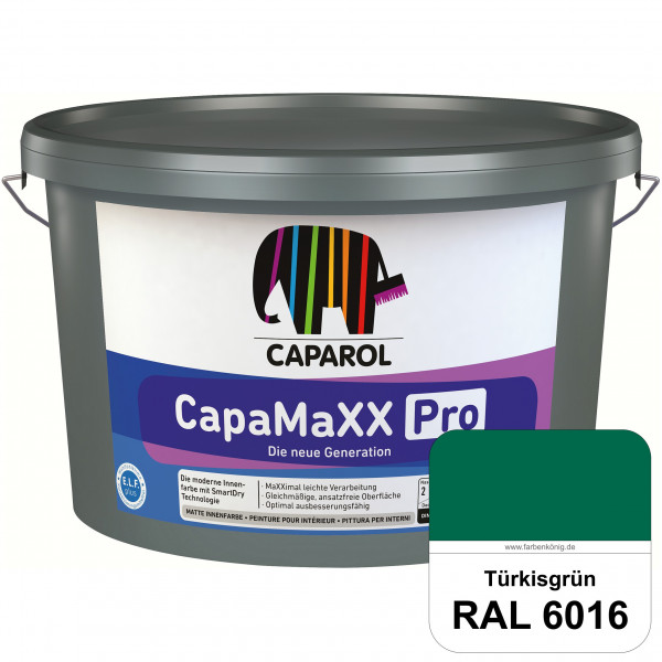 Caparol CapaMaXX Pro (RAL 6016 Türkisgrün)