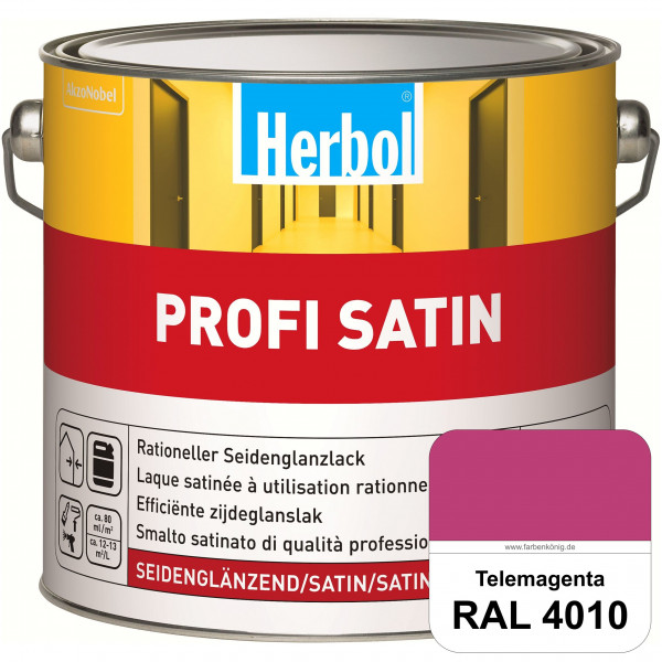 Profi Satin (RAL 4010 Telemagenta) seidenglänzender Lack (Innen & Außen)