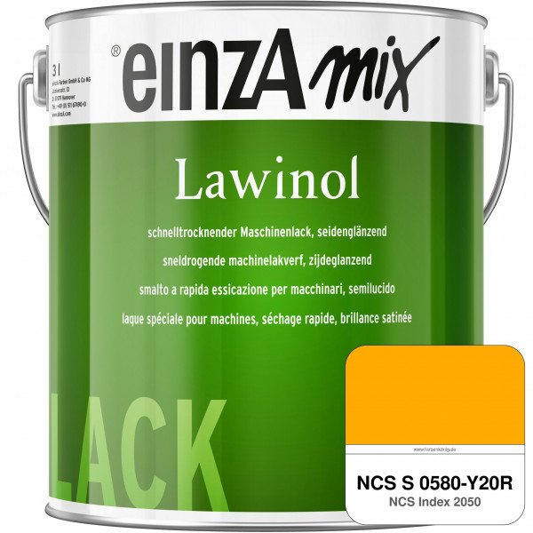 einzA Lawinol seidenglänzend (NCS S 0580-Y20R)