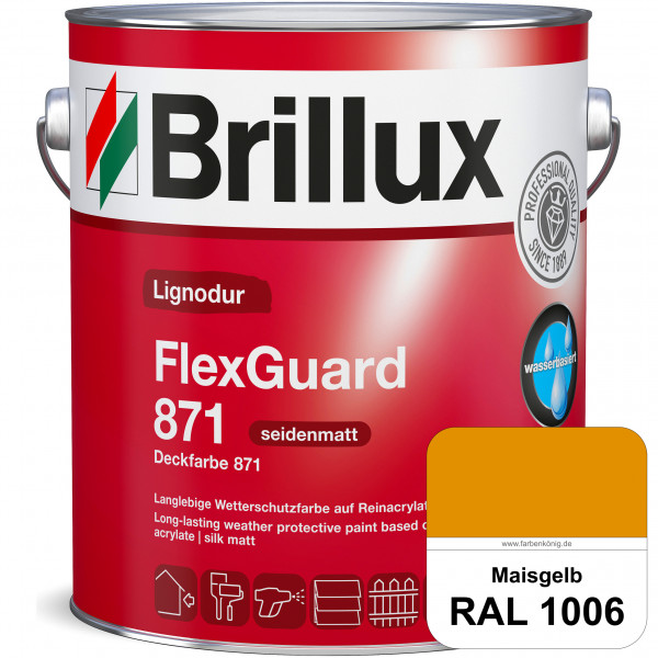 Lignodur FlexGuard 871 (Deckfarbe 871) RAL 1006 Maisgelb