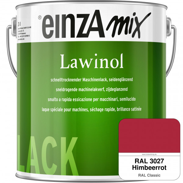 einzA Lawinol seidenglänzend (RAL 3027 Himbeerrot)