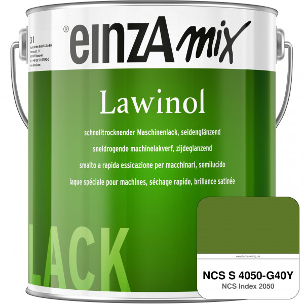 einzA Lawinol seidenglänzend (NCS S 4050-G40Y)