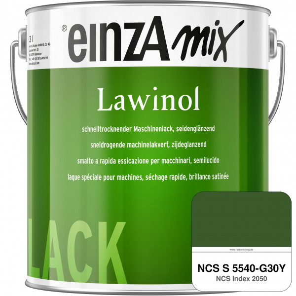 einzA Lawinol seidenglänzend (NCS S 5540-G30Y)