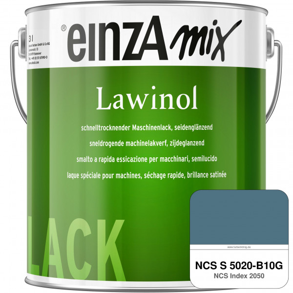 einzA Lawinol seidenglänzend (NCS S 5020-B10G)