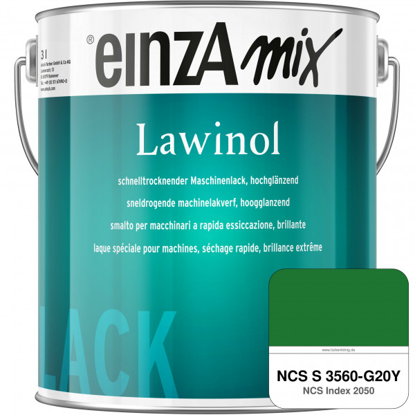 einzA Lawinol hochglänzend (NCS S 3560-G20Y)