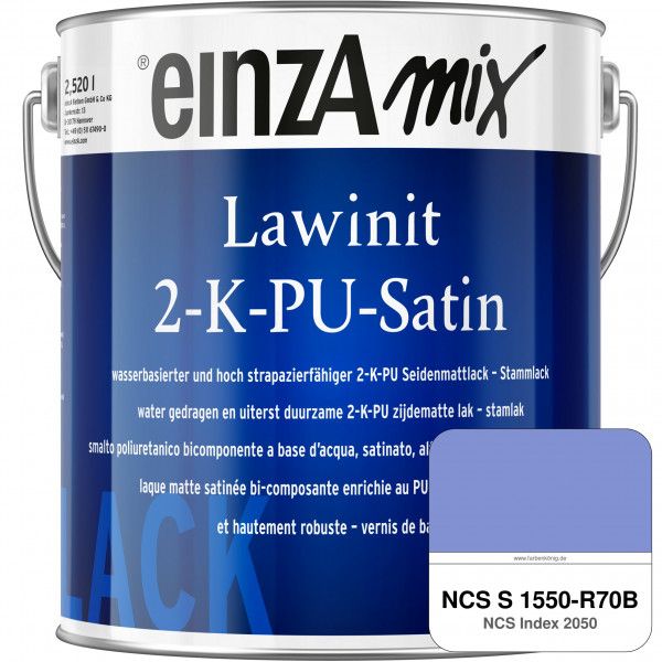 einzA Lawinit 2-K-PU Satin Stammlack (NCS S 1550-R70B)