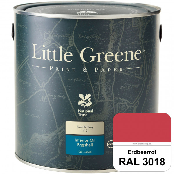 Interior Oil Eggshell (RAL 3018 Erdbeerrot)