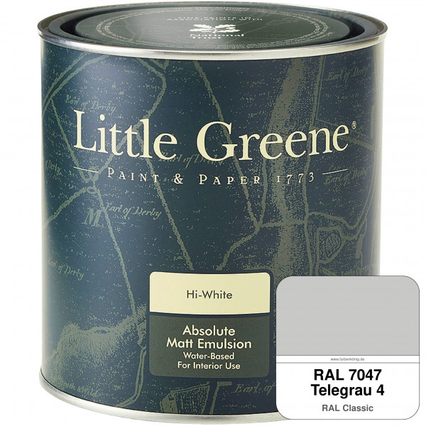 Absolute Matt Emulsion - Sample Pot 250 ml (RAL 7047 Telegrau 4)