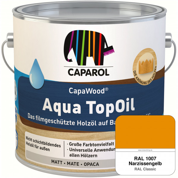 CapaWood® AquaTopOil (RAL 1007 Narzissengelb)