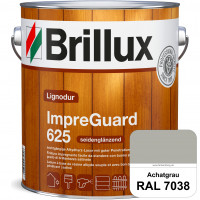 ImpraGuard 625 (RAL 7038 Achatgrau) imprägnierende Lasur (lösemittelhaltig) für allen Laub- und Nade