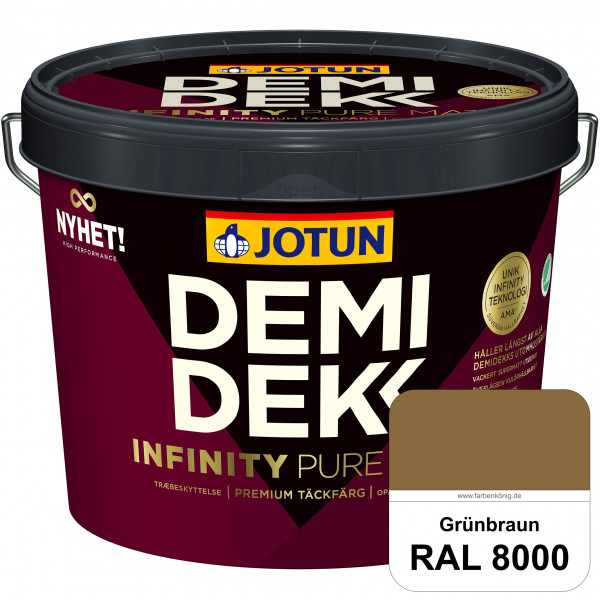 DEMIDEKK Infinity Pure Mat (RAL 8000 Grünbraun) - ersetzt Demidekk Ultimate Helmatt