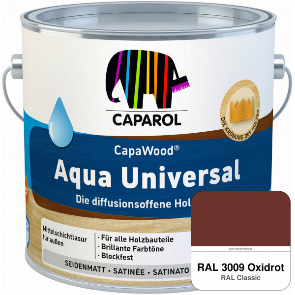 CapaWood® Aqua Universal (RAL 3009 Oxidrot)