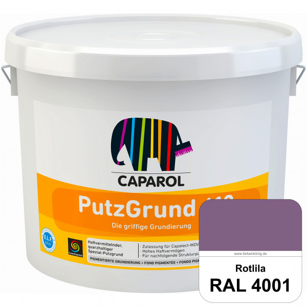 Putzgrund 610 (RAL 4001 Rotlila) Wasserverdünnbare & haftvermittelnde gefüllte SpezialGrundierfarbe
