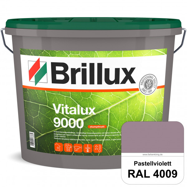 Vitalux 9000 (RAL 4009 Pastellviolett) konservierungsmittelfreie Innendispersion für Kinder- & Schla