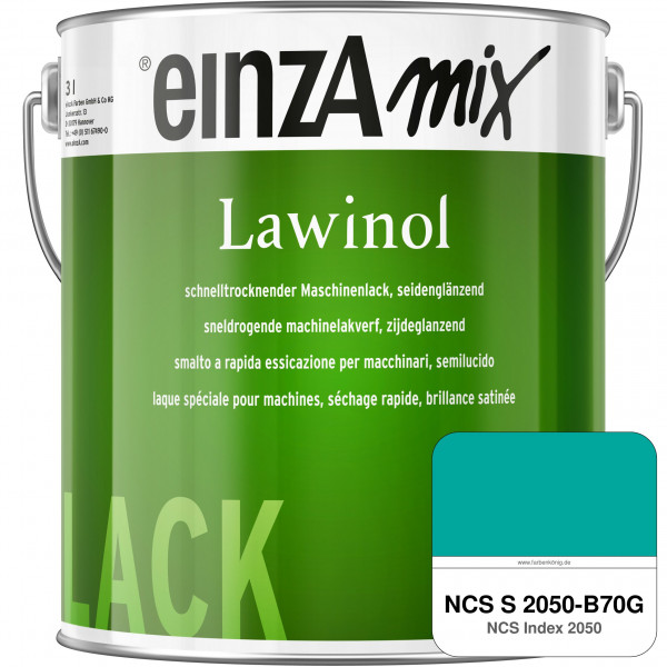 einzA Lawinol seidenglänzend (NCS S 2050-B70G)